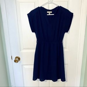 MONTEAU Navy Dress Size L